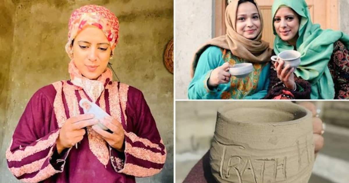 Kashmir civil engineer gives up her job to take up pottery fulltime