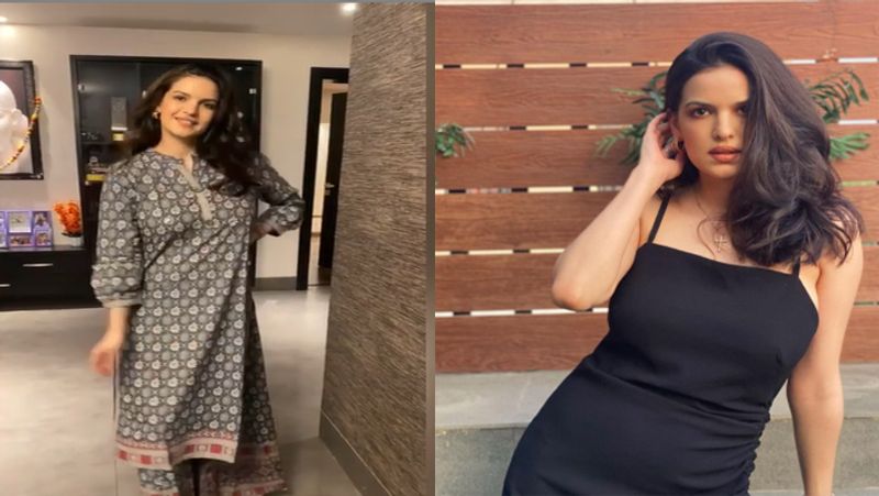 ఆ ఫోటోల్లో ఆమె బ్లాక్ కలర్ టాప్, జీన్స్ ధరించింది. చాలా అందంగా కనిపిస్తోంది.