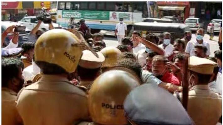 youth congress protest in secretariat youth congress protest in secretariat
