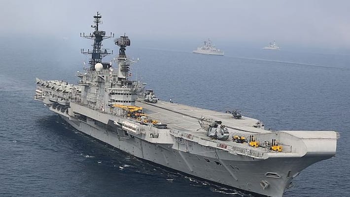Indian Navy, Royal Australian Navy hold 'AUSINDEX' maritime warfare exercises-dnm Indian Navy, Royal Australian Navy hold 'AUSINDEX' maritime warfare exercises-dnm