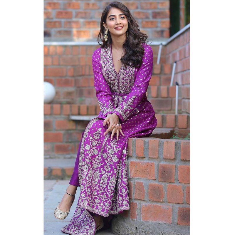 Being one of the most sought after Pan-Indian actress, Pooja holds a strong lineup of films for 2021 with Rohit Shetty's Cirkus with Ranveer Singh, Kabhi Eid Kabhi Diwali with Salman Khan, Pan-India film Radhe Shyam with Prabhas and Most Eligible Bachelor with Akhil Akkineni, as well as Acharya starring Chiranjeevi and Ram Charan.