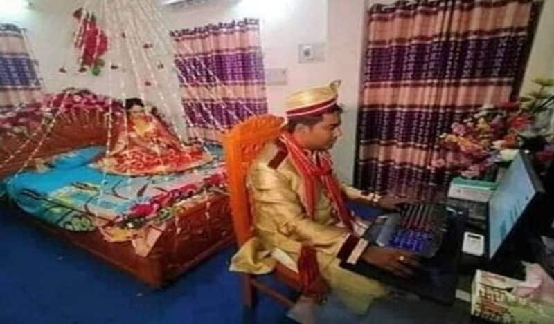 Newly Married Couple First Night Viral on Social Media snr