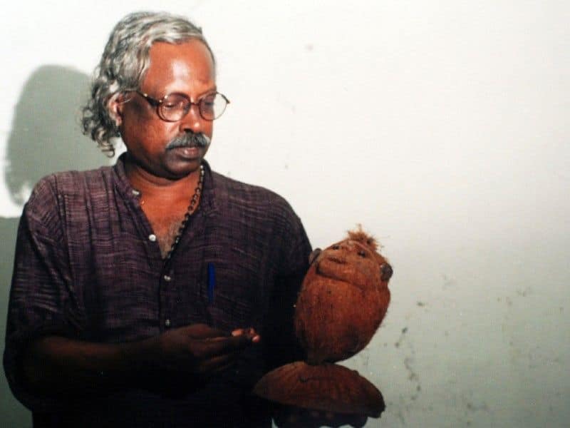 in memory of poet D Vinayachandran by PK Sudhi