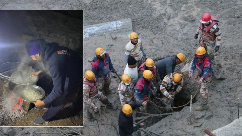 यह तस्वीर कुछ दिन पुरानी है। इस तरह रेस्क्यू टीम को मलबे में दबे लोगों को निकालने का कोशिश करनी पड़ रही है।