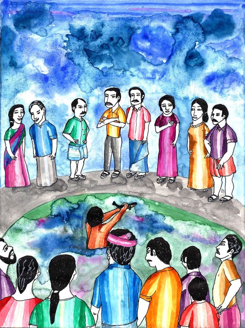 Malayalam short story by Lasar Shine