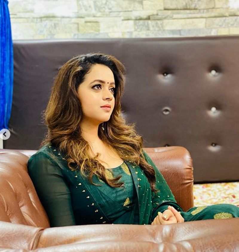 Artist Bhavana share her photo