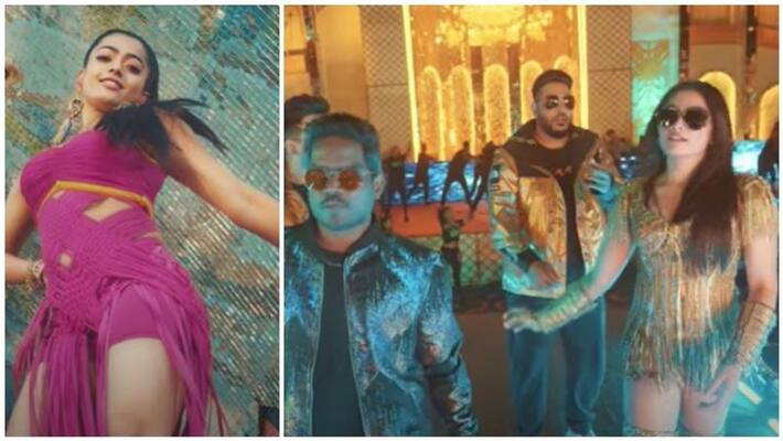 rashmika dancing yuvan shankar raja album song released rashmika dancing yuvan shankar raja album song released