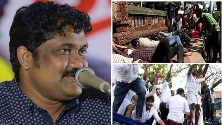 dyfi aa rahim response on psc rank holders and youth congress protest dyfi aa rahim response on psc rank holders and youth congress protest