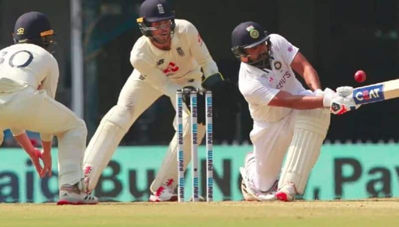 rohit sharma scores century in second test against england