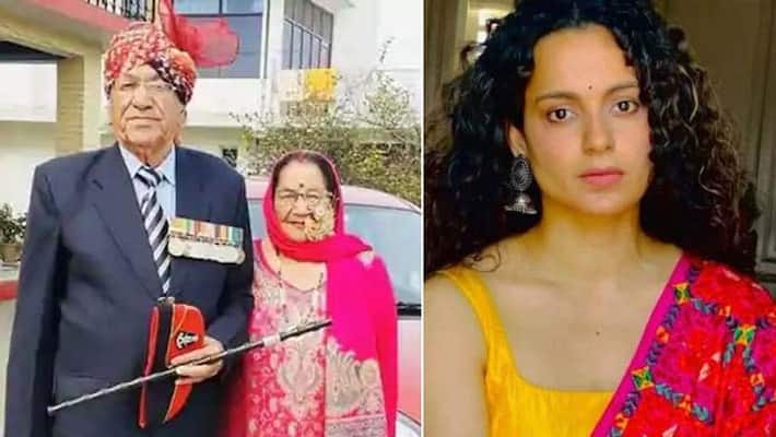kangana Ranaut Shared her grandparents Wedding Anniversary photos From family pics KPY kangana Ranaut Shared her grandparents Wedding Anniversary photos From family pics KPY