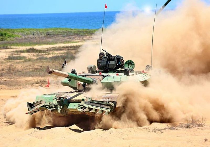 "MBT Arjun with its first-round hit probability has one of the most accurate tank guns in the world. This majestic tank has indigenous Kanchan Armour strapped with reactive armour panels," a DRDO official said.In close association with DGQA, eight DRDO laboratories, many DPSUs, more than 200 MSMEs, large scale industries and over 15 academic Institutions participated in the MBT Arjun programme.After using the tank in different conditions, the Indian Army had recommended a number of improvements to MBT Arjun Mk 1, which enhanced the mobility and firepower of MBT Arjun Mk 1A. With these changes, this upgraded version has successfully undergone extensive trials by the Indian Army.The precise target tracking of the tank ensures accurate engagement during day and night in both static and dynamic conditions.The indent for 118 tanks will be placed shortly on Heavy Vehicle Factory, Avadi.