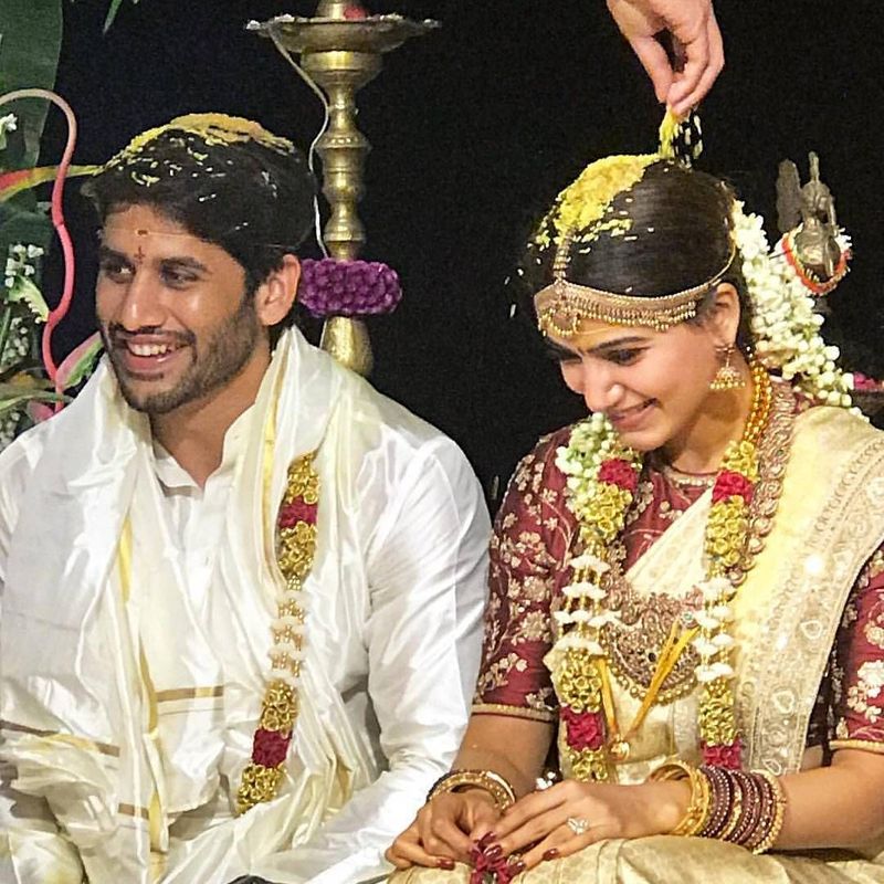 నాగచైతన్య, సమంత తొలి సినిమా `ఏం మాయ చేసావె` చిత్రంతోనే ప్రేమలో పడ్డారు. దాన్ని చాలా రోజుల తర్వాత కన్ఫమ్ చేసుకున్నారు. ప్రేమించి పెళ్లి చేసుకున్నారు.