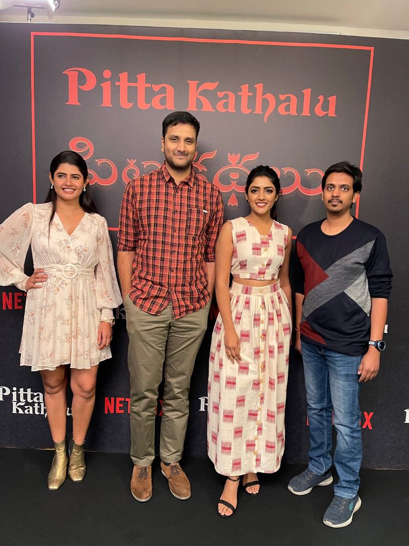 ప్రస్తుతం ఈషా `పిట్టకథలు` అనే వెబ్ సిరీస్లో నటిస్తుంది. ఈ సిరీస్ ప్రమోషన్లో శ్రీనివాస్ అవసరాల, సంకల్ప్ రెడ్డిలతో ఇలా..