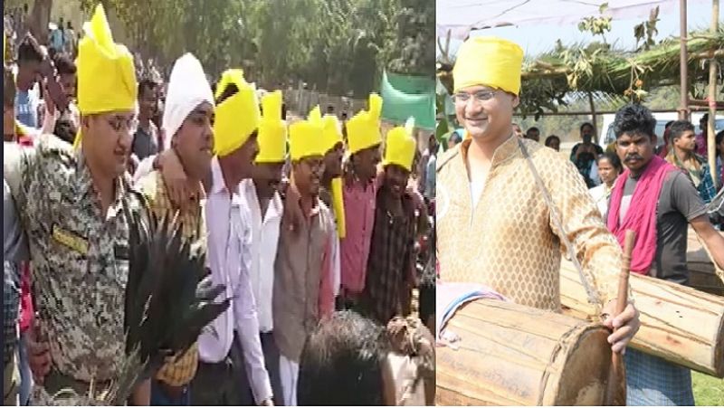 सभी नक्सलीय दंतेवाड़ा जिले की रहने वाले हैं। कारली हैलीपेड के पास बने मंडप में सरेंडर करने वाले 14 नक्सलियों की शादी हुई। इसमें एक जोड़ा ऐसा था जिसमें दूल्हा और दुल्हन दोनों ही पहले नक्सली थे, जो कई बार पुलिस पर हमला किया।