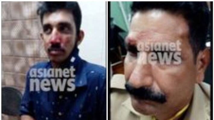 police take case against cpm workers attacked police in calicut police take case against cpm workers attacked police in calicut