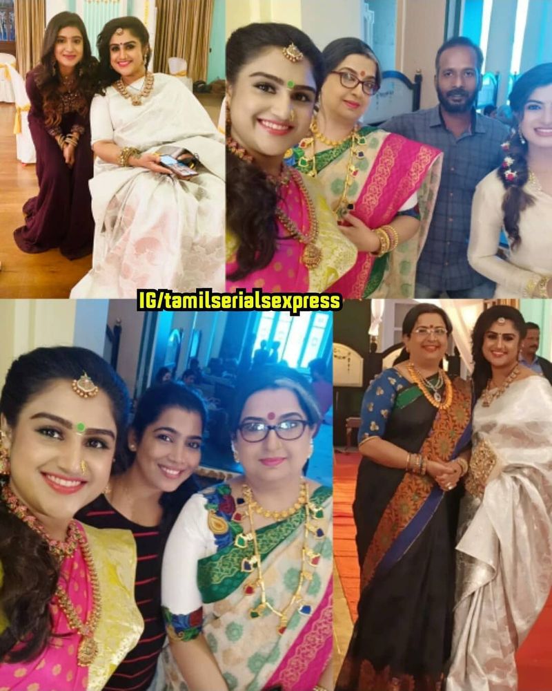 அம்பிகா, சின்னத்திரை நடிகை அமீத் உள்ளிட்டோர் நடித்து வரும் இந்த சீரியலில் வனிதா சிறப்பு தோற்றத்தில் சில காட்சிகளில் நடித்துள்ளதாக ரசிகர்கள் புகைப்படங்களை சோசியல் மீடியாவில் ஷேர் செய்து வருகின்றனர். 
