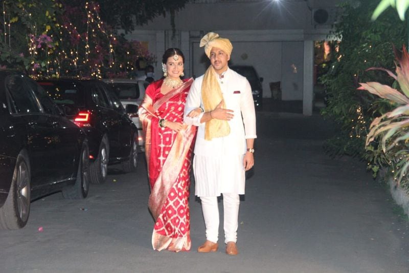 దియా మీర్జా- వైభవ్ రేఖీల మ్యారేజ్ ఫోటోస్.