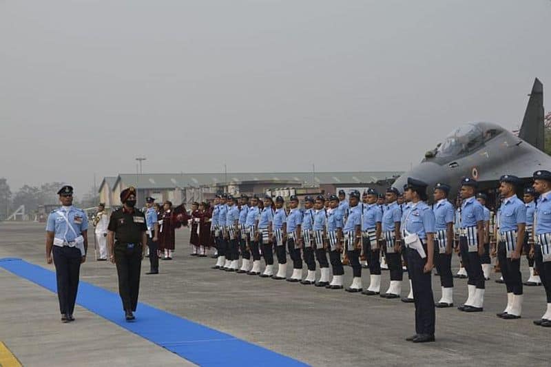 "It is the most decorated squadron of the Indian Air Force with three Mahavir Chakras and seven Vir Chakras," he said.While addressing the gathering, Major General Behl highlighted about affiliation ceremony and said it was aimed at greater understanding of each other’s operational ethos, building camaraderie and espirit-de-corps."This enhanced synergy and understanding of each other's strengths will act as a 'Force Multiplier' within our armed forces," Major General Behl said.
