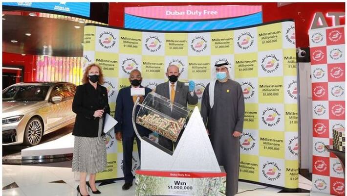 Indian wins latest Dubai Duty Free Millennium draw Indian wins latest Dubai Duty Free Millennium draw