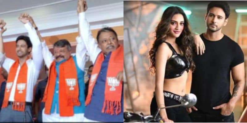 <p>রাজনীতির ময়দানে নতুন পা রেখেছেন যশ। বসিরহাটের সাংসদ অভিনেত্রীর সঙ্গে তার সম্পর্ক নিয়ে জলঘোলা হলেও বিরোধী শিবিরের কাছে রাজনীতির টিপস নিতে রাজি নন যশ।</p>