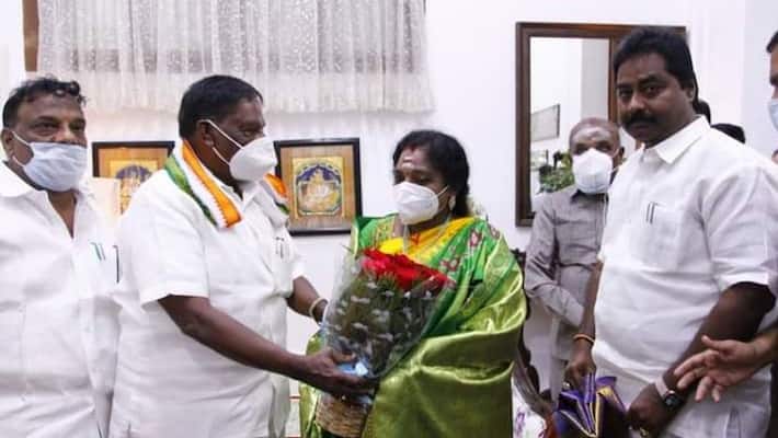 Tamilisai Soundararajan formally takes additional charge as Lieutenant Governor of the Union Territory Tamilisai Soundararajan formally takes additional charge as Lieutenant Governor of the Union Territory