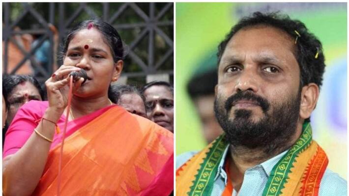 sobha surendran says the state government is trying to create a smokescreen in the bribery case against k surendran sobha surendran says the state government is trying to create a smokescreen in the bribery case against k surendran