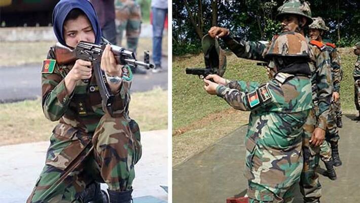 Indian Army conducts military training in Chennai for 20 women Army officers from Afghanistan .. Indian Army conducts military training in Chennai for 20 women Army officers from Afghanistan ..