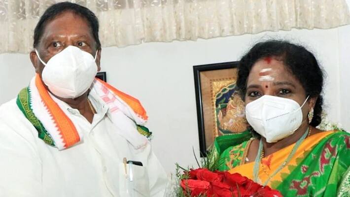 Congress government in Puducherry to Prove Majority in the Assembly on 22 Feb kpn Congress government in Puducherry to Prove Majority in the Assembly on 22 Feb kpn