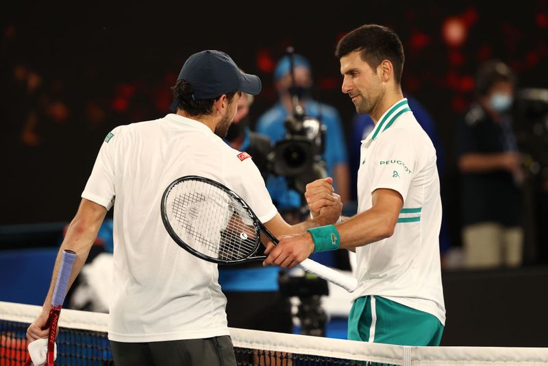 Serbia’s Novak Djokovic was stunned by Aslan Karatsev of Russia in the semis of the 2021 Serbia Open, an ATP 250 series, at the Novak Tennis Center in Belgrade. The world number 28 stunned the reigning world number one in a three-setter (7-5, 4-6, 6-4), having saved 23 break points in a thriller.