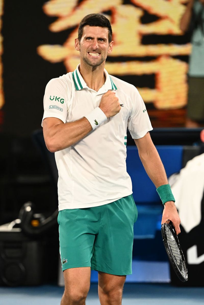 “I felt as best as I felt so far in the tournament tonight. Physically, mentally. I was hitting the ball very well, mixing the pace. Didn’t give him the same looks at all, always kind of kept him guessing and served well when I needed to get out of trouble, late in the second set,” said Nole after the game.