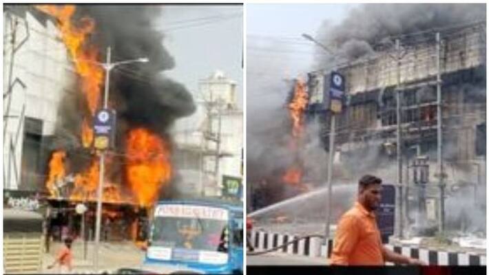 fire out in hotel at palakkad fire out in hotel at palakkad