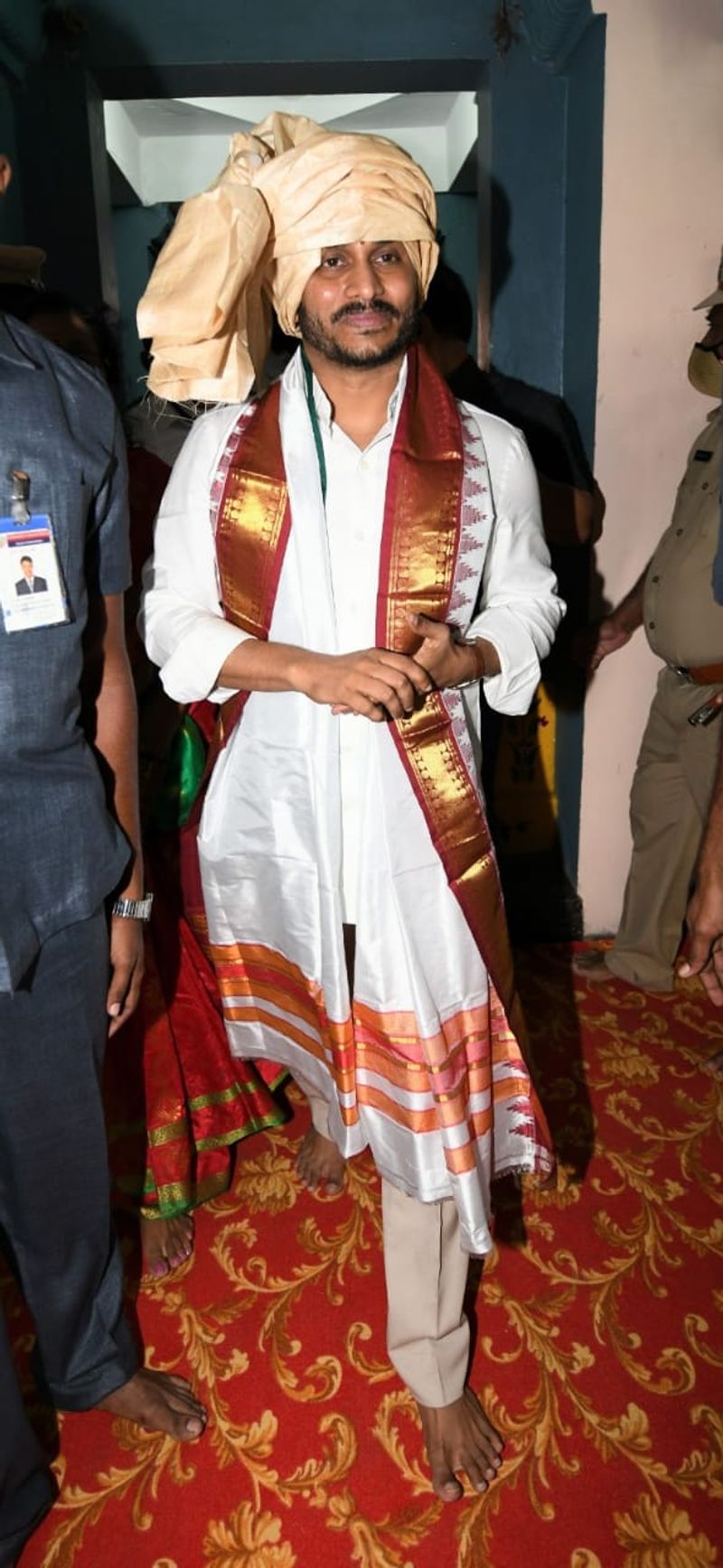 అంతర్వేది ఆలయంలో సీఎం జగన్... నూతన రథం ప్రారంబోత్సవం