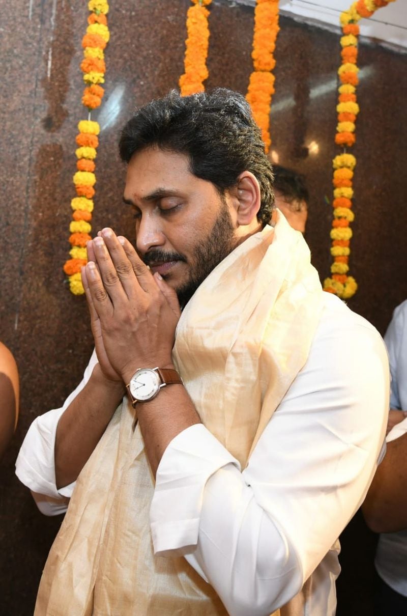 అంతర్వేది ఆలయంలో సీఎం జగన్... నూతన రథం ప్రారంబోత్సవం