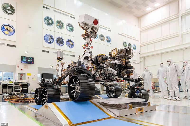 NASA's $2.2bn Perseverance LANDS on Mars
