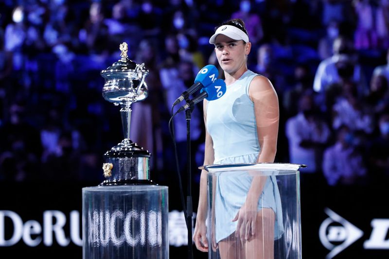 “Another GS title. She’s such an inspiration to us all. Obviously, you guys are doing something special. She’s only getting better,” concluded Brady.