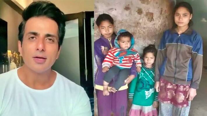 Sonu Sood Adopts 4 Daughters Of Chamoli Disaster Victim Aalam Singh Pundir KPG Sonu Sood Adopts 4 Daughters Of Chamoli Disaster Victim Aalam Singh Pundir KPG