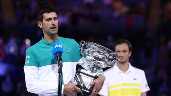 Australian Open 2021 Mens singles final Novak Djokovic Champion Australian Open 2021 Mens singles final Novak Djokovic Champion