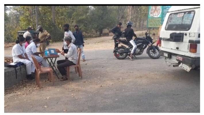 Strict Covid inspection at kerala Karnataka border Strict Covid inspection at kerala Karnataka border