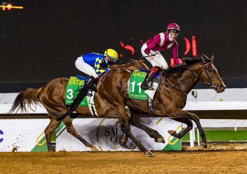 Mishriff wins 2021 Saudi Cup horse race