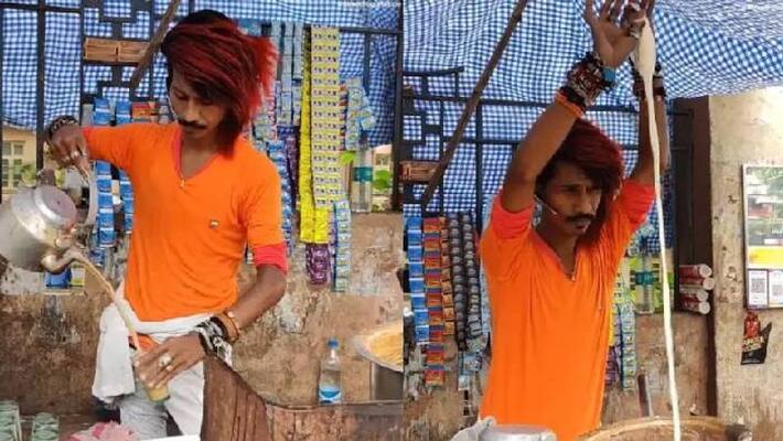 Inspired by Rajinikanth teaseller in Nagpur serves his customers with swag Inspired by Rajinikanth teaseller in Nagpur serves his customers with swag