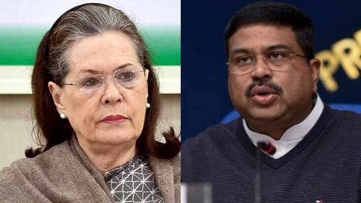 Dharmendra Pradhan attack on sonia gandhi letter petrol diesel price increase KPP Dharmendra Pradhan attack on sonia gandhi letter petrol diesel price increase KPP