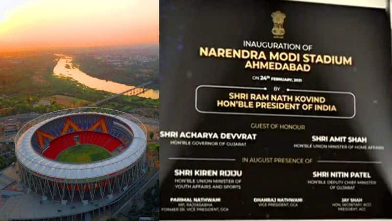 Motera Worlds Largest Cricket Stadium Renamed as Narendra Modi Stadium in Ahmedabad kvn