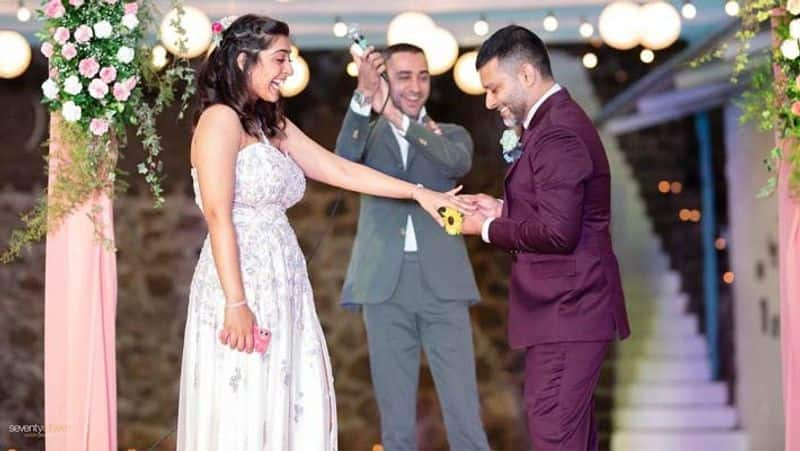 Aamir Khan क भ ज इमर न न कर ई कज न Zyan Khan क श द द ख व ड ग क इनस इड फ ट Zayn Marie Khan Shared Her Wedding Pics Imran Khan Hosted The Party See Inside