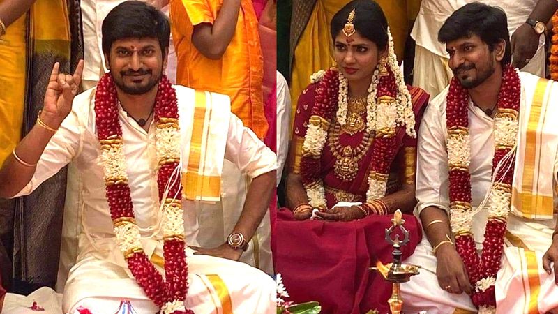 அந்த வகையில் இன்று, இவர்களுக்கு திருமணம் நடந்து முடிந்துள்ளது. மேலும் இந்த இளம் ஜோடிகளின் திருமண புகைப்படங்கள் வெளியாகி வைரலாக பார்க்கப்பட்டு வருகிறது. ரசிகர்களும் தங்களது வாழ்த்துக்களை தெரிவித்து வருகிறார்கள்.