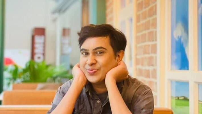 sandy saha new video goes viral as badam kaku look bjc sandy saha new video goes viral as badam kaku look bjc