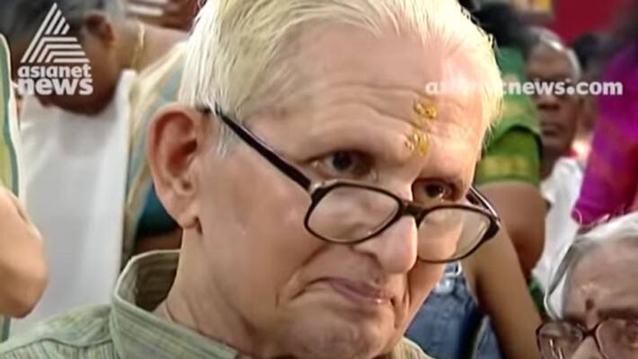 Poet Vishnu Narayanan Namboothiri memory Poet Vishnu Narayanan Namboothiri memory