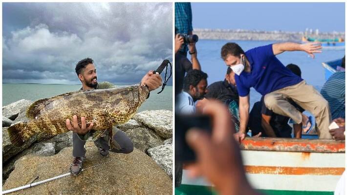 vlogger sebin releases rahul gandhi fishing experiences in kollam in new video vlogger sebin releases rahul gandhi fishing experiences in kollam in new video