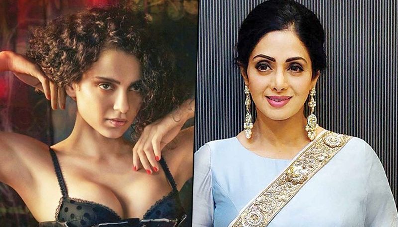 Bollywood Queen fame Kangana Ranaut equates herself to Sridevi