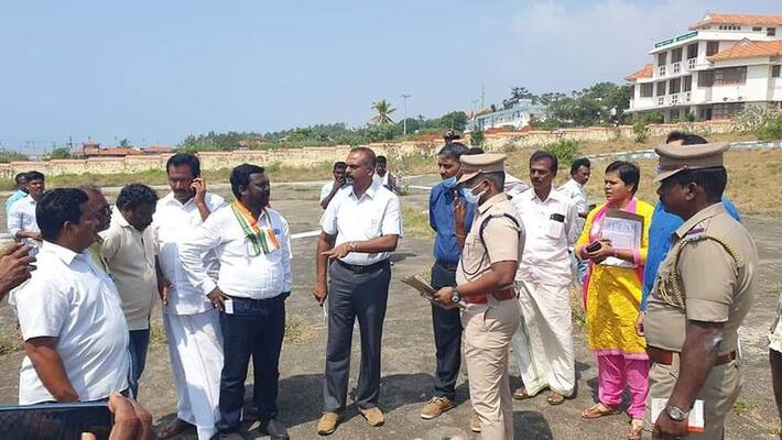 March 1 Rahul Kanyakumari's visit .. Vijay Vasant serious to give an enthusiastic welcome .. Art Building Congress March 1 Rahul Kanyakumari's visit .. Vijay Vasant serious to give an enthusiastic welcome .. Art Building Congress