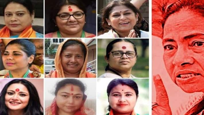 West Bengal Assembly Election TMC Asks Who is BJP CM Face in Bengal on Women leader poster KPY West Bengal Assembly Election TMC Asks Who is BJP CM Face in Bengal on Women leader poster KPY